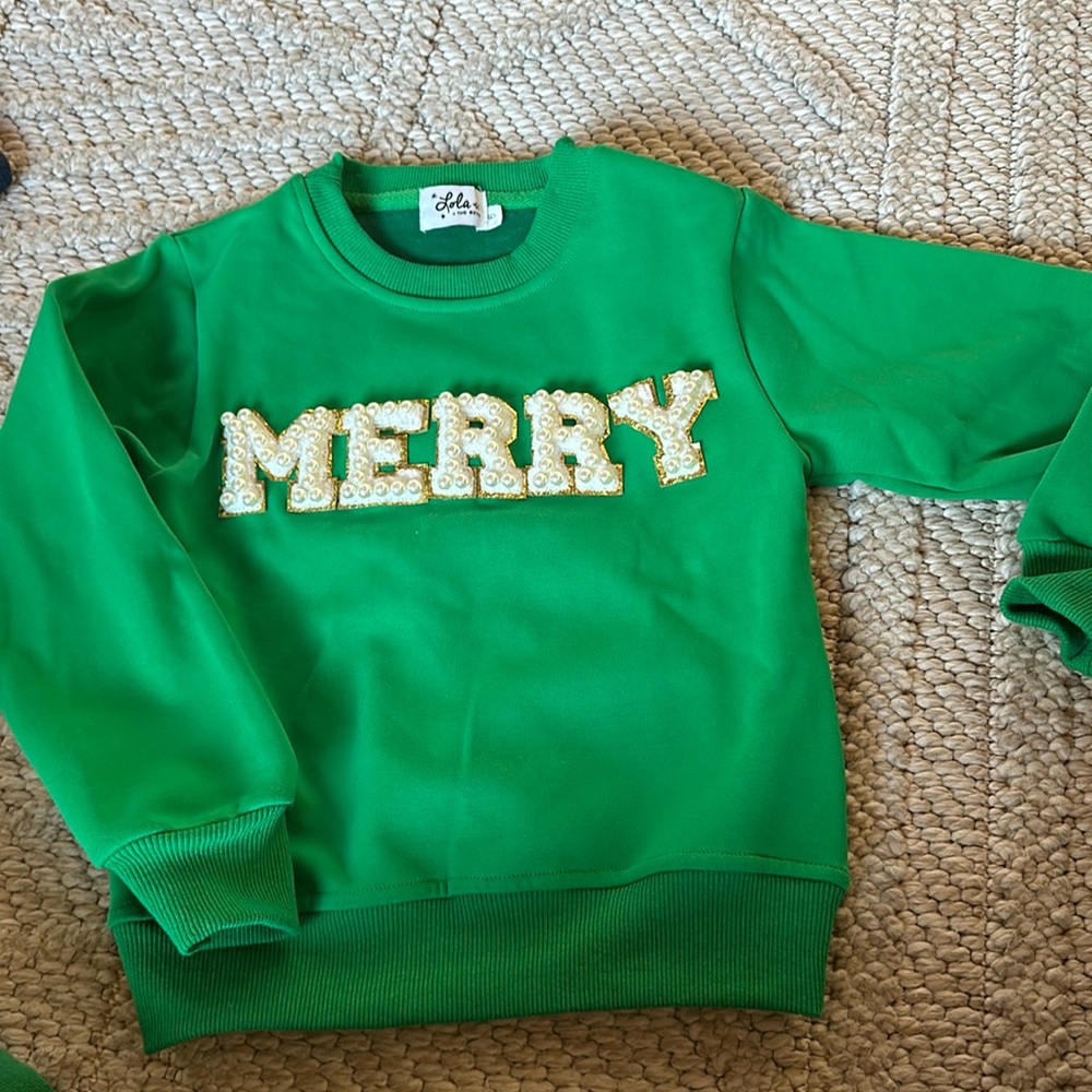 Beautiful ‘Merry’ Sweater